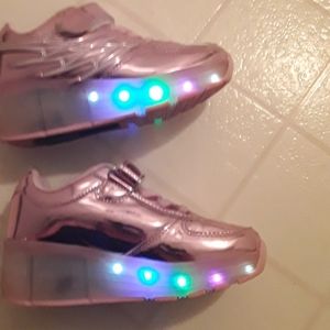 Girls light up Heeleys size 13